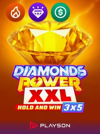 Gokkast Diamonds Power XXL Hold And Win van Playson bij Lucky Wheel