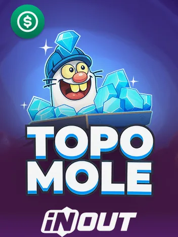 Gokkast topo mole van InOut bij Lucky Wheel