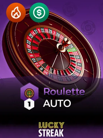 Livetafel Auto Roulette 1 Lucky Streak bij Lucky Wheel