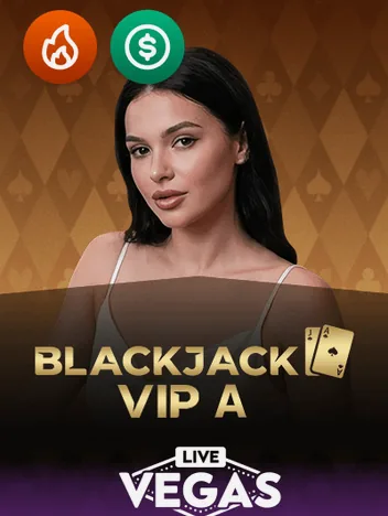Livetafel BlackJack VIP A LiveVegas bij Lucky Wheel