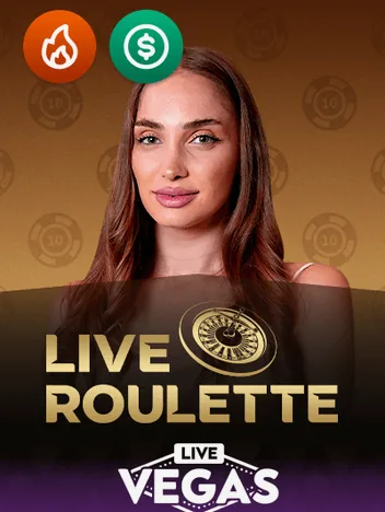 Livetafel Live Roulette Live Vegas bij Lucky Wheel
