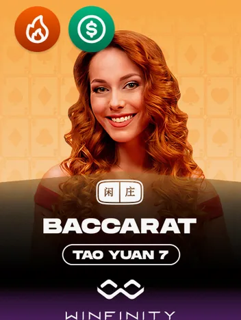 Livetafel Tao Yuan Baccarat 7 Winfinity bij Lucky Wheel